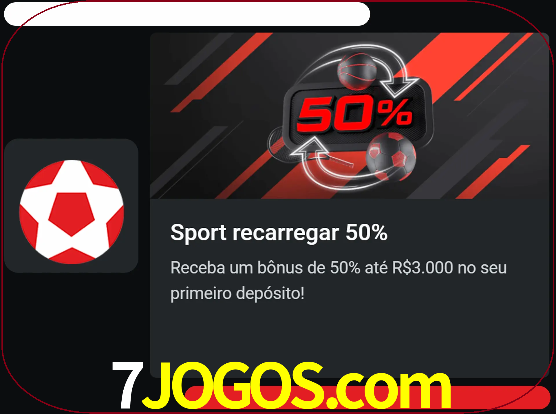 Obtenha mais ganhos em apostas com este bônus.