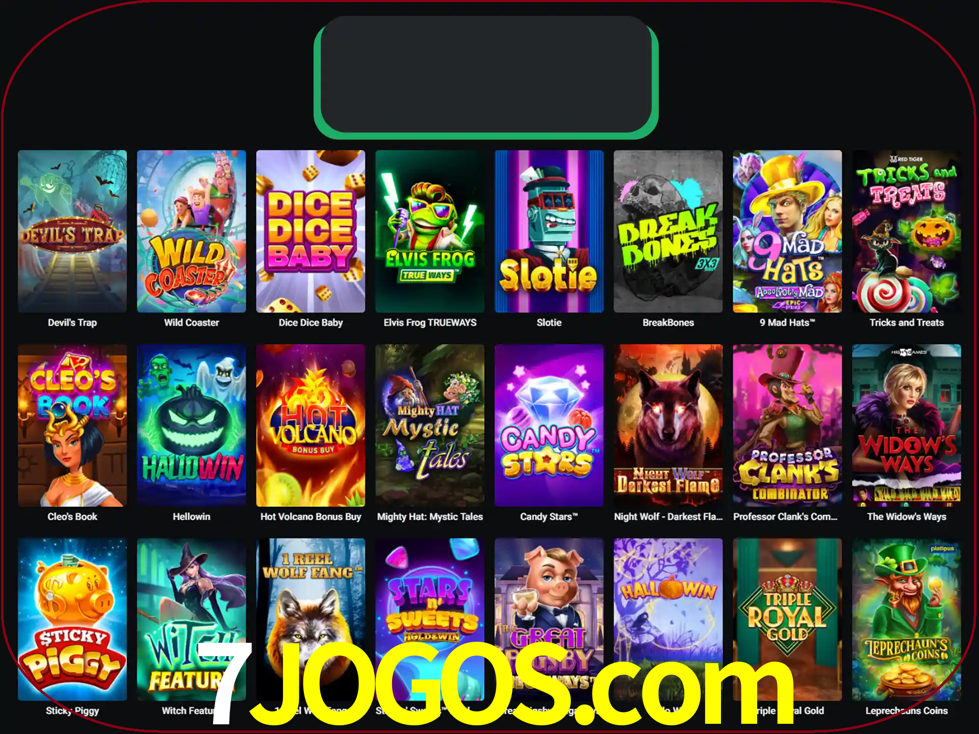 Procure por seus amados jogos de slot.