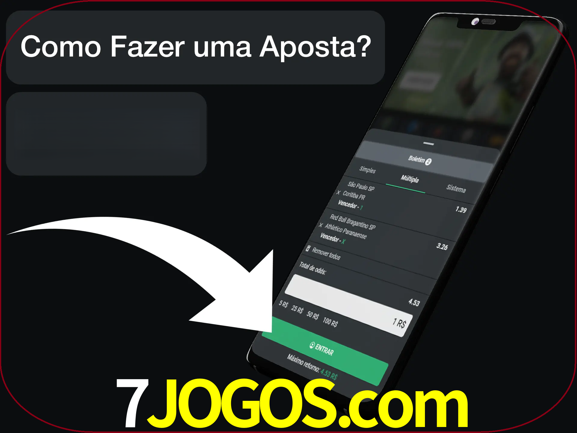 Preencha sua aposta e aguarde o resultado.