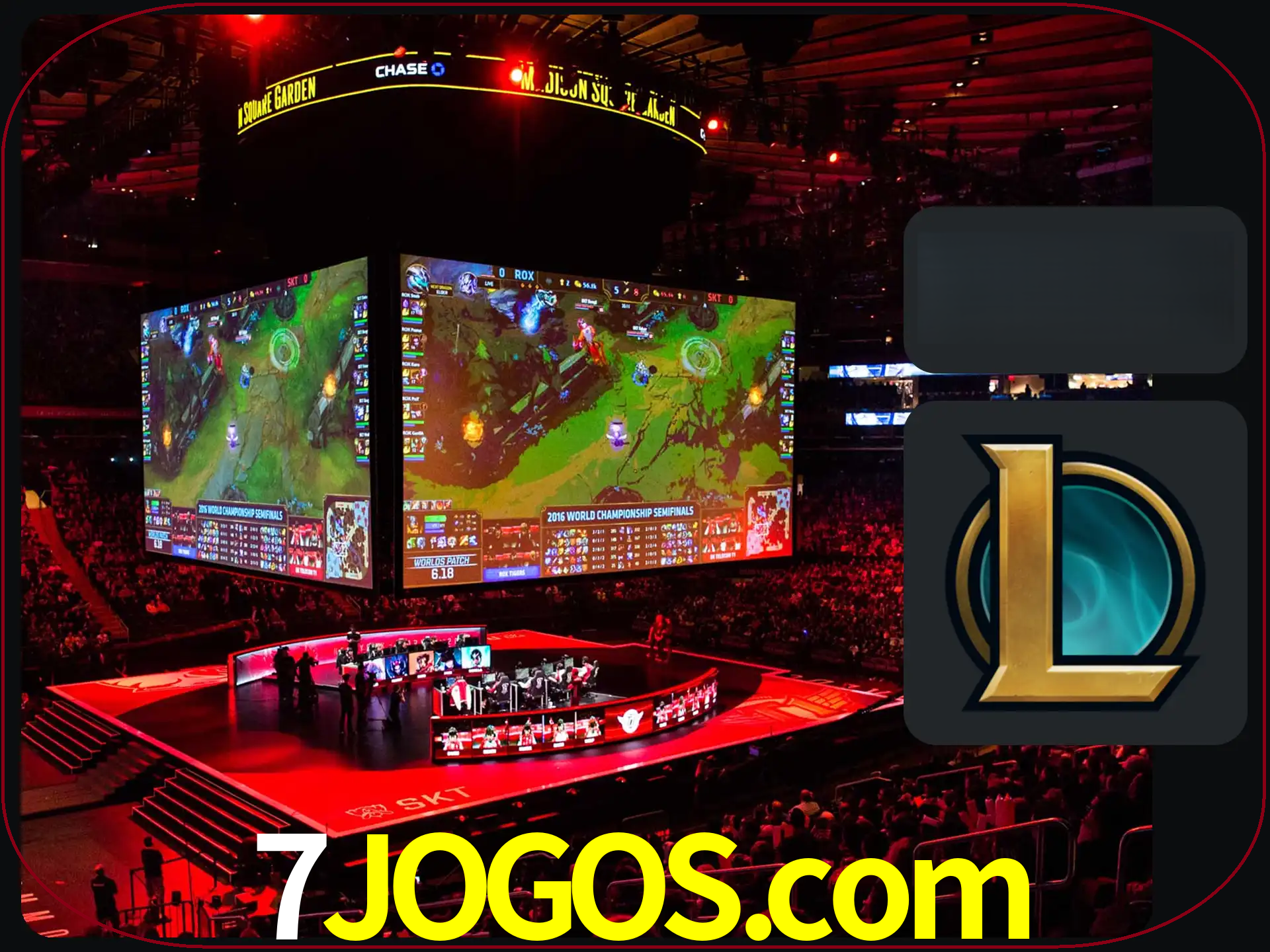 Aposta nos maiores jogos da League of Legends.